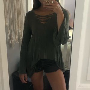 WILL OFFER DISCOUNT!! Long sleeve blouse